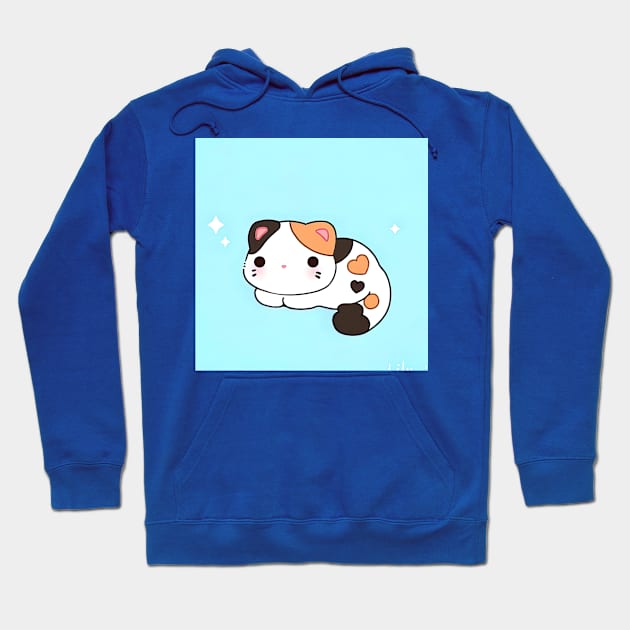 Just A Cute Cat Hoodie by SkyfrNight